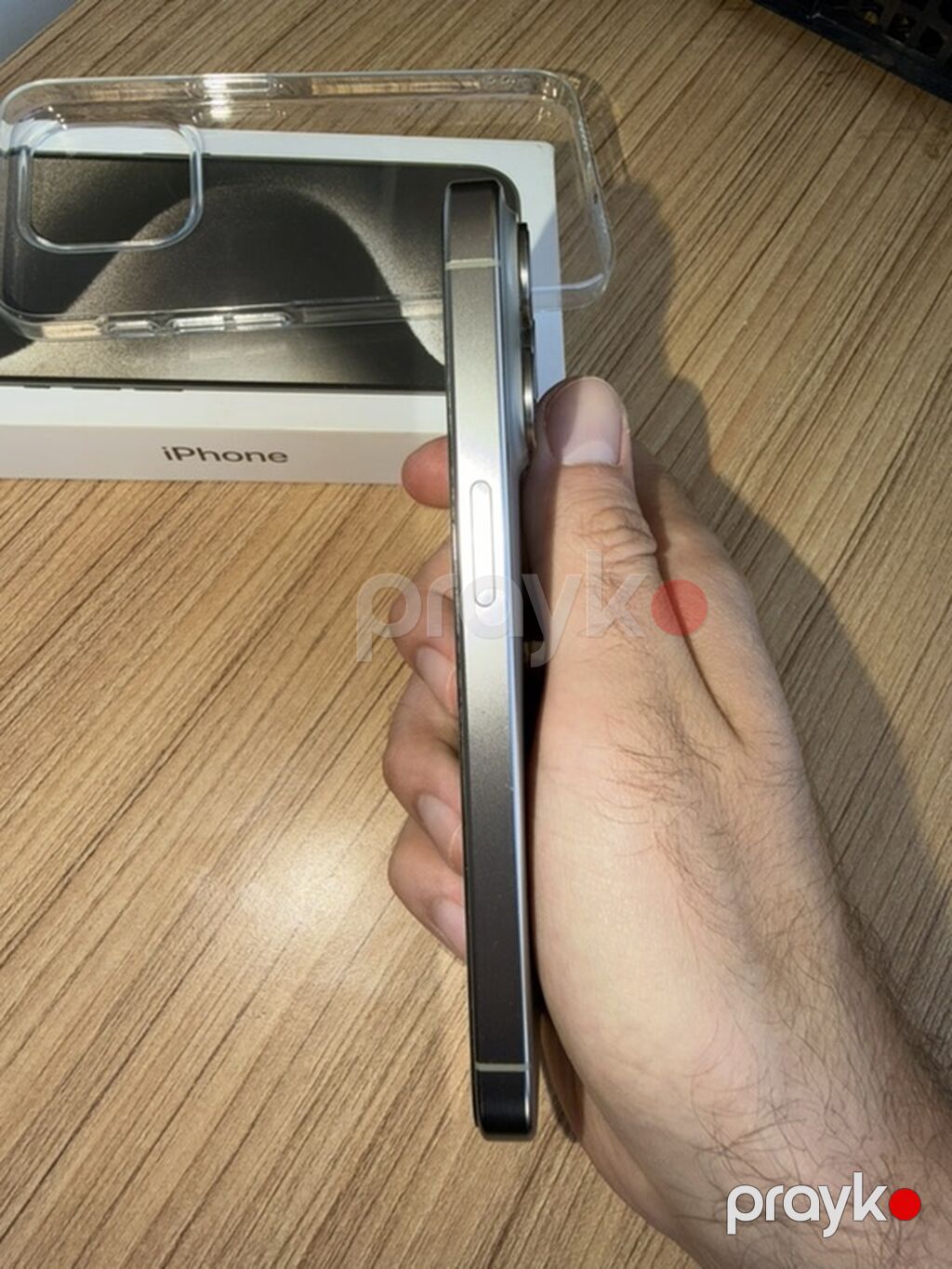 IPhone 15 Pro, 256 GB, Gümüşü, Face ID — Apple iPhone, Bakı (4)
