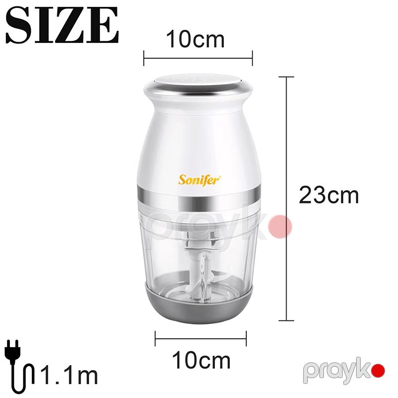 Doğrayıcı Sonifer SF-8102 — Blenderlər, xırdalayanlar və mikserlər, Bakı (6)
