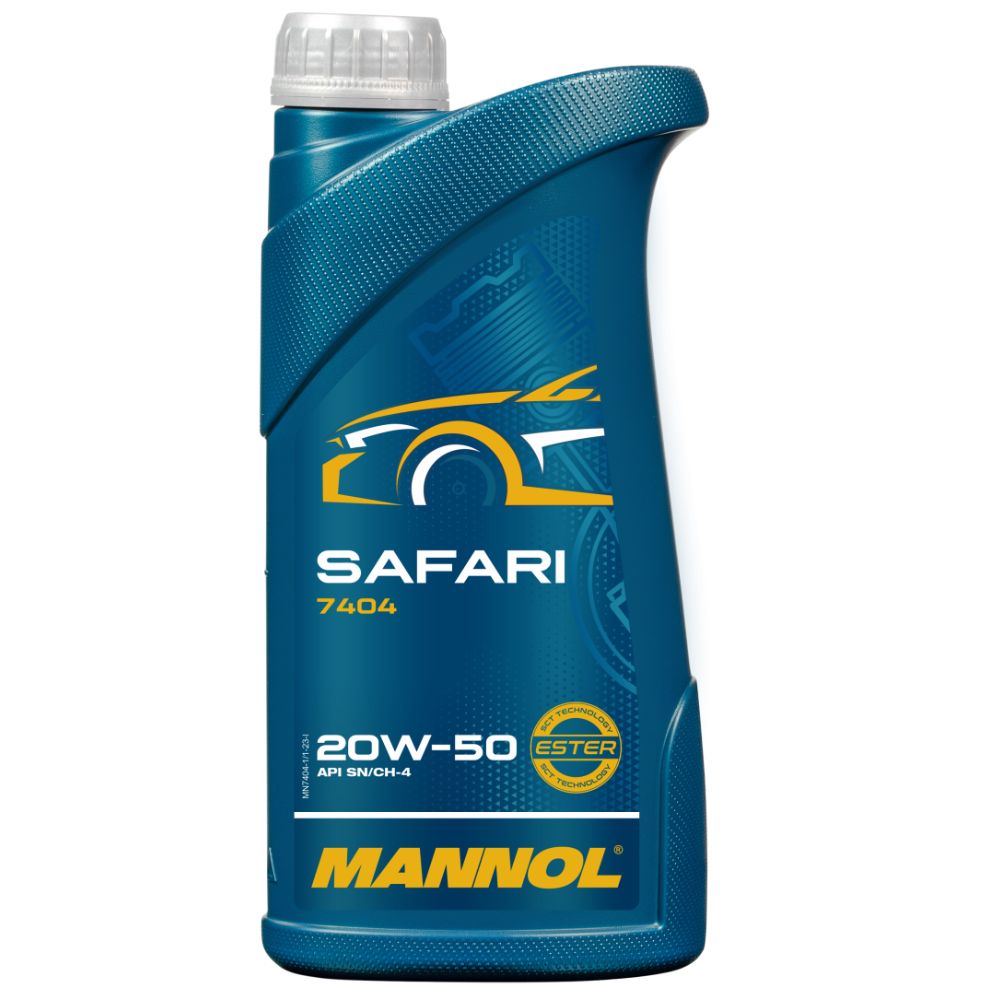 Mühərrik yağı Mannol Safari SAE 20W-50 1L — Motor yağları, Bakı