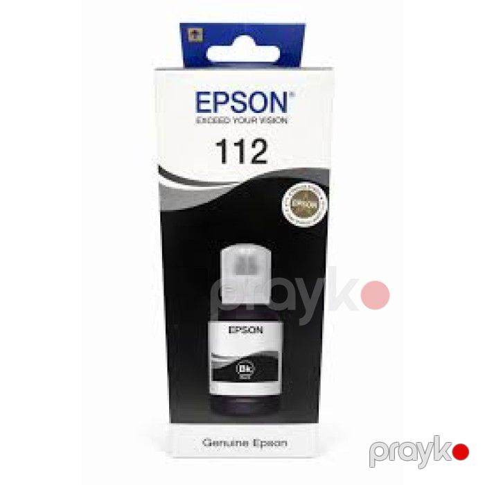 Epson 112 EcoTank BK C13T06C14A Black Pigment Mürəkkəb Bottle — Elektronika, Bakı (2)