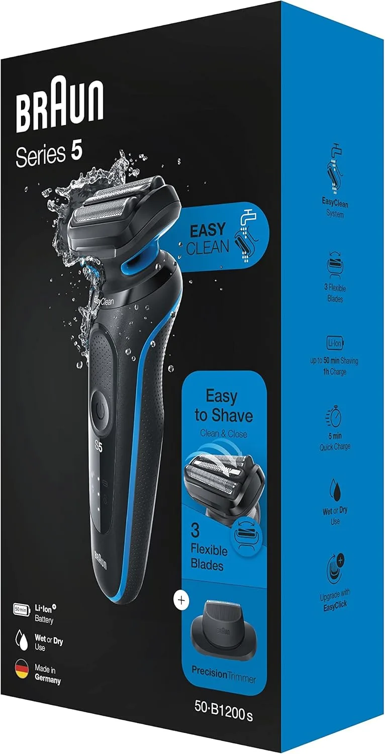 Üzqırxan Braun Shaver 51-B1200s BLU — Gözəllik və sağlamlıq, Bakı (3)