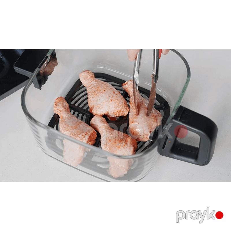 Air Fryer Eurolux EU-AF4852A6DG — Frilyör, Bakı (6)