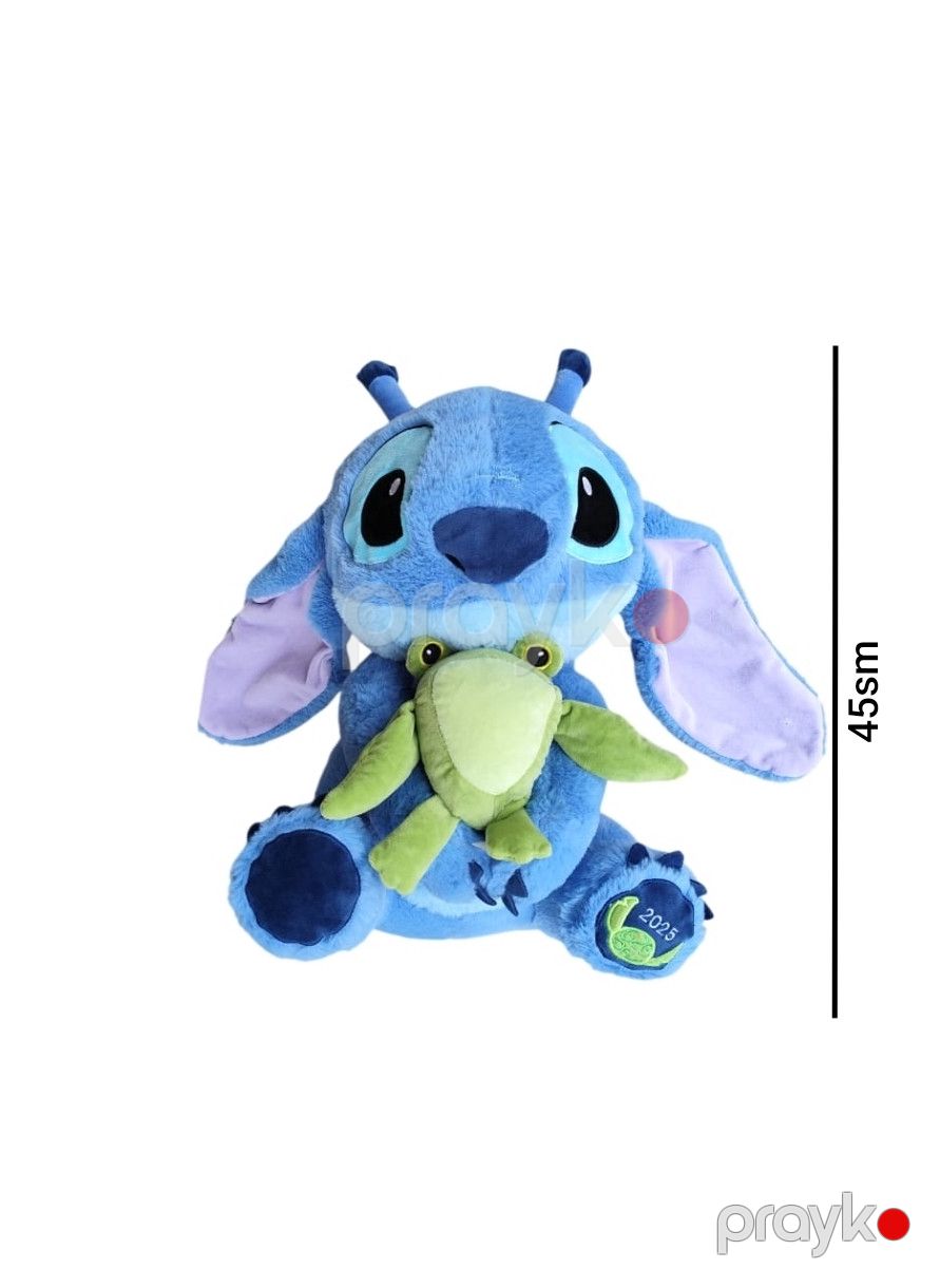 Yumşaq oyuncaq Stitch, peluş, göy, 45 sm — Yumşaq oyuncaqlar, Bakı (2)