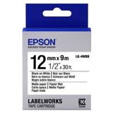 Lent kartric Epson Tape – LK4WBB Matte Pap Blk/Wht 12/9 (C53S654023) — Pctech — Sərf materialları və aksesuarlar