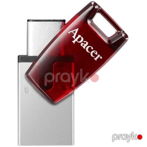 Apacer AH180 AP64GAH180R-1 64GB Usb-c və Usb-a Fleş Yaddaş — Bakı
