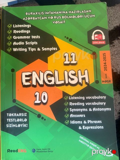 English 10-11ReadEng green book — Bakı