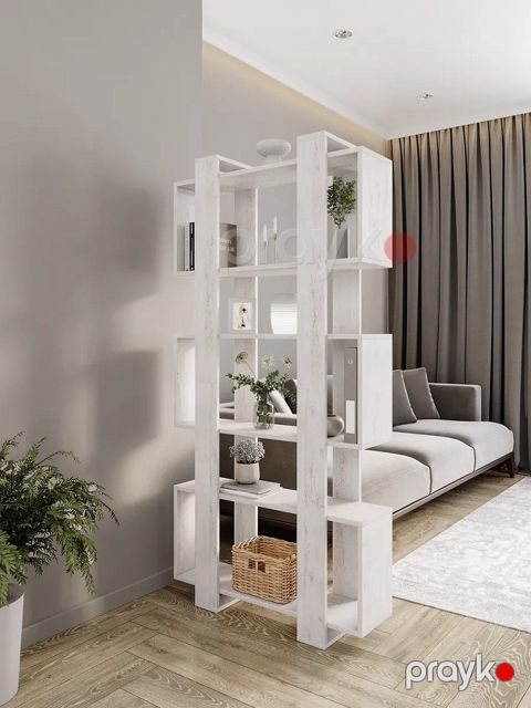 Stellaj Letta, Ldsp, ağ, 163.2x21x80 sm — Bakı