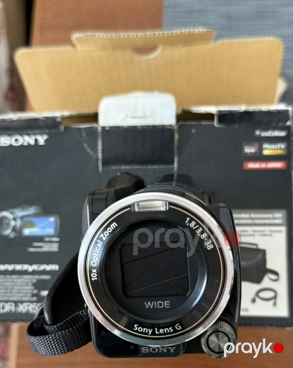 Sony Handycam HDR-XR550E videokamera - Full HD 1080 Avchd video — Video kamera, Digah (2)