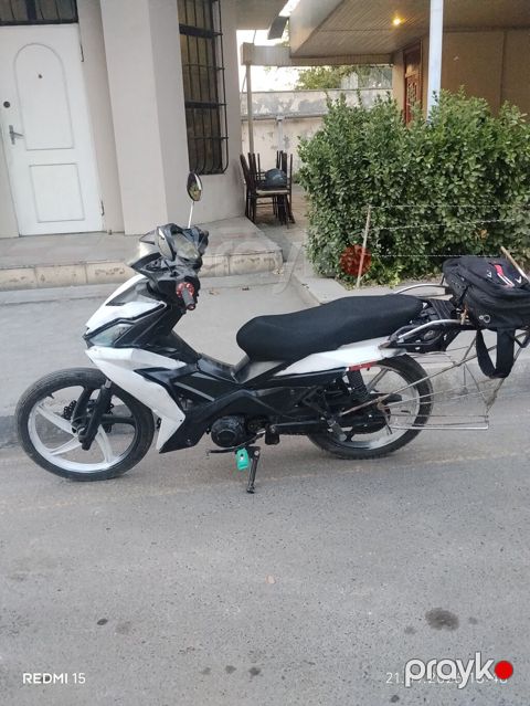 Moped/motosiklet – şəhər daxili və yük daşıma üçün praktik - Korpus — Mingəçevir