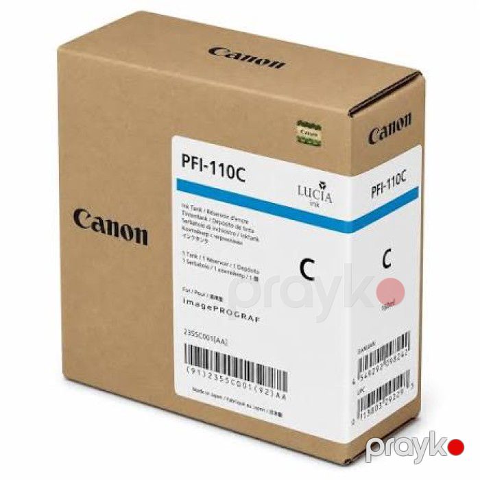 Canon PFI-110 Cyan Pigment Kartric — Elektronika, Bakı (2)