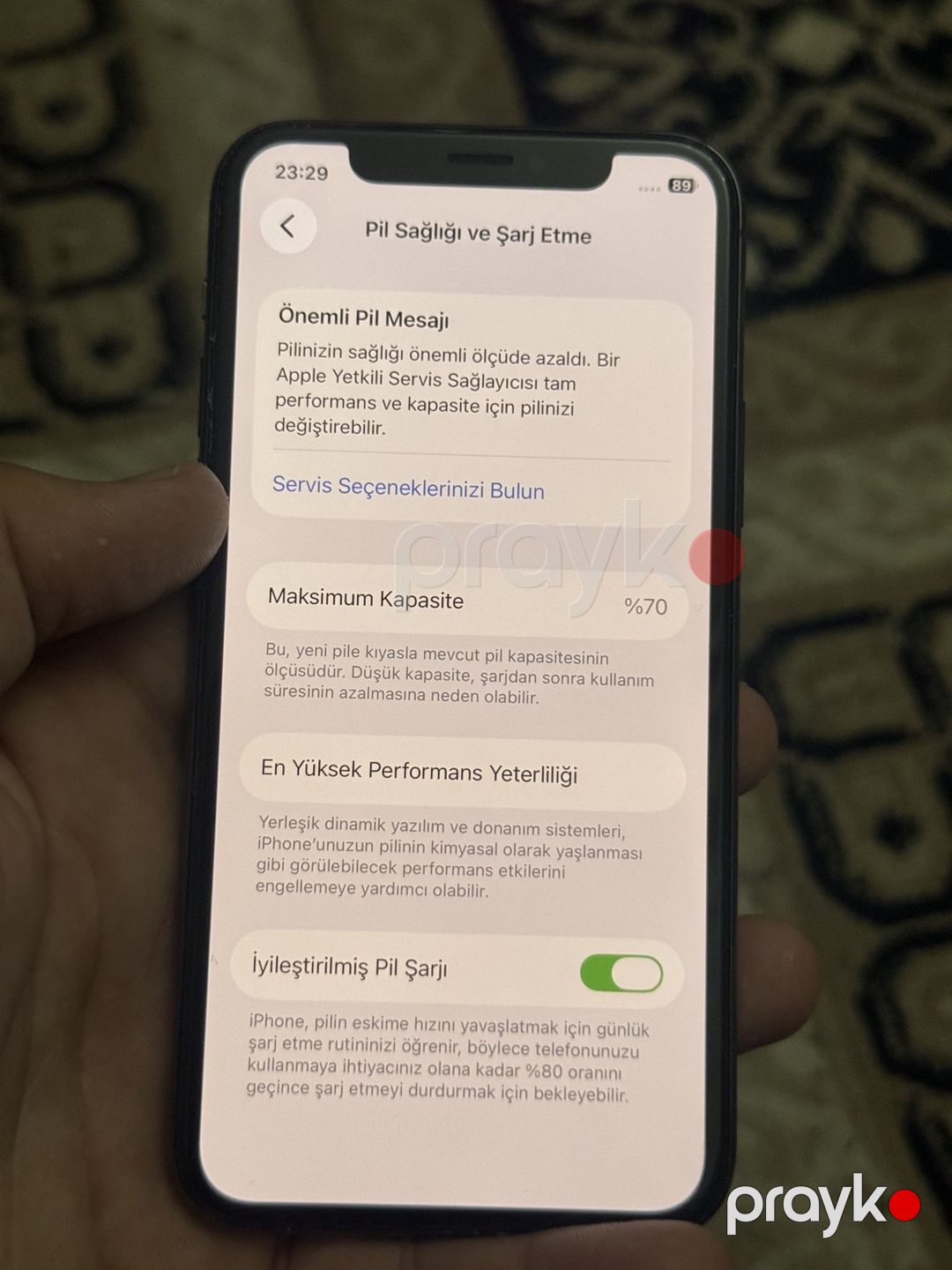 Apple iPhone 11 Pro Midnight Green 64GB/4GB — Smartfonlar, Gəncə (4)