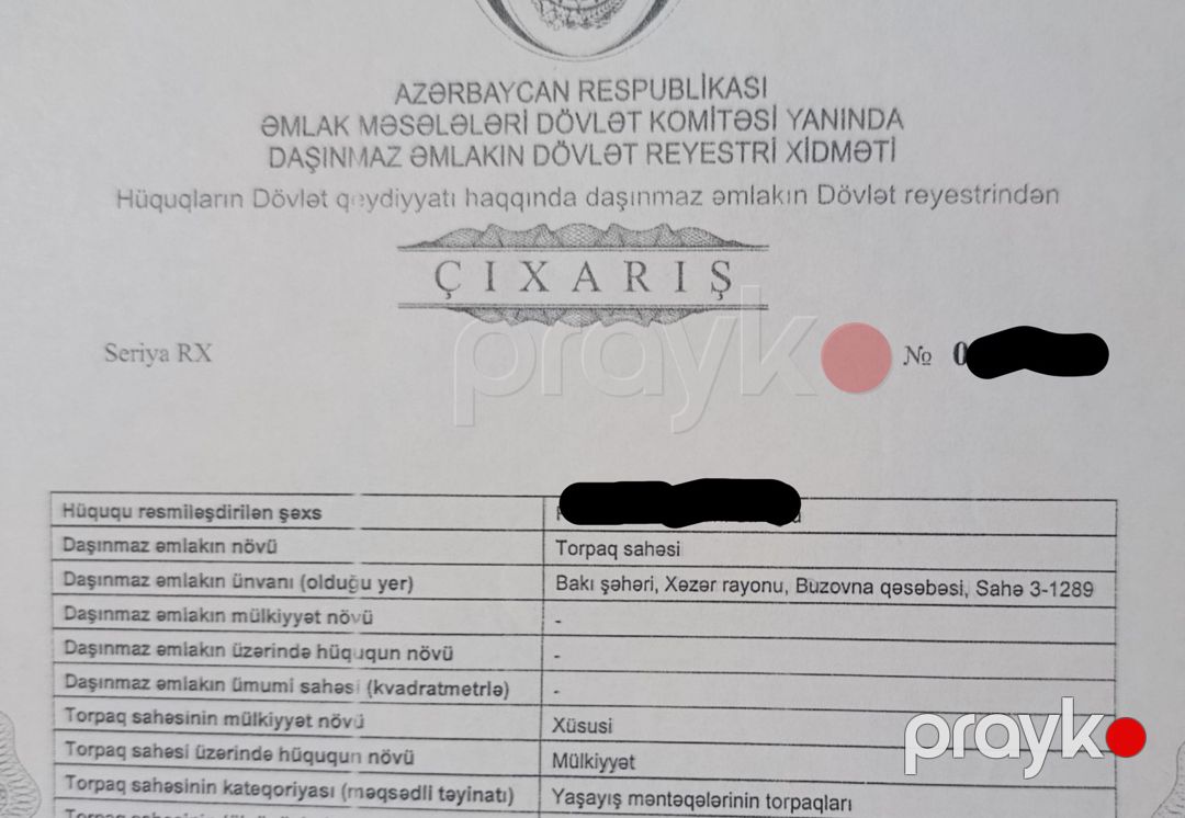 Satılır torpaq 5 sot — Torpaq, Bakı (8)