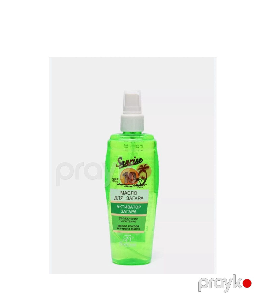 Qaralma üçün yağ Floresan Sunrise SPF10 kokos yağı və manqo ekstraktı ilə, 135 ml — Mallar, Bakı (3)