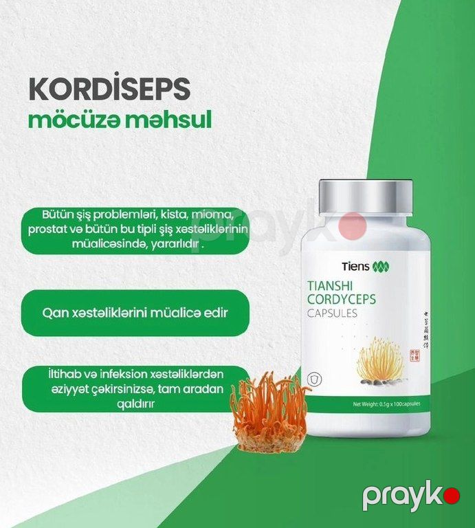 Vitamin "Tiens Kordiseps" — Gözəllik və səhiyyə, Bakı (3)