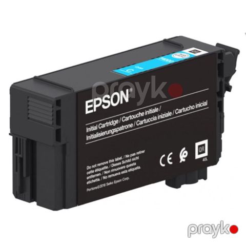 Epson UltraChrome XD2 T40D240 C13T40D240 Cyan Original Mürəkkəb Kartrici 50 ml — Bakı