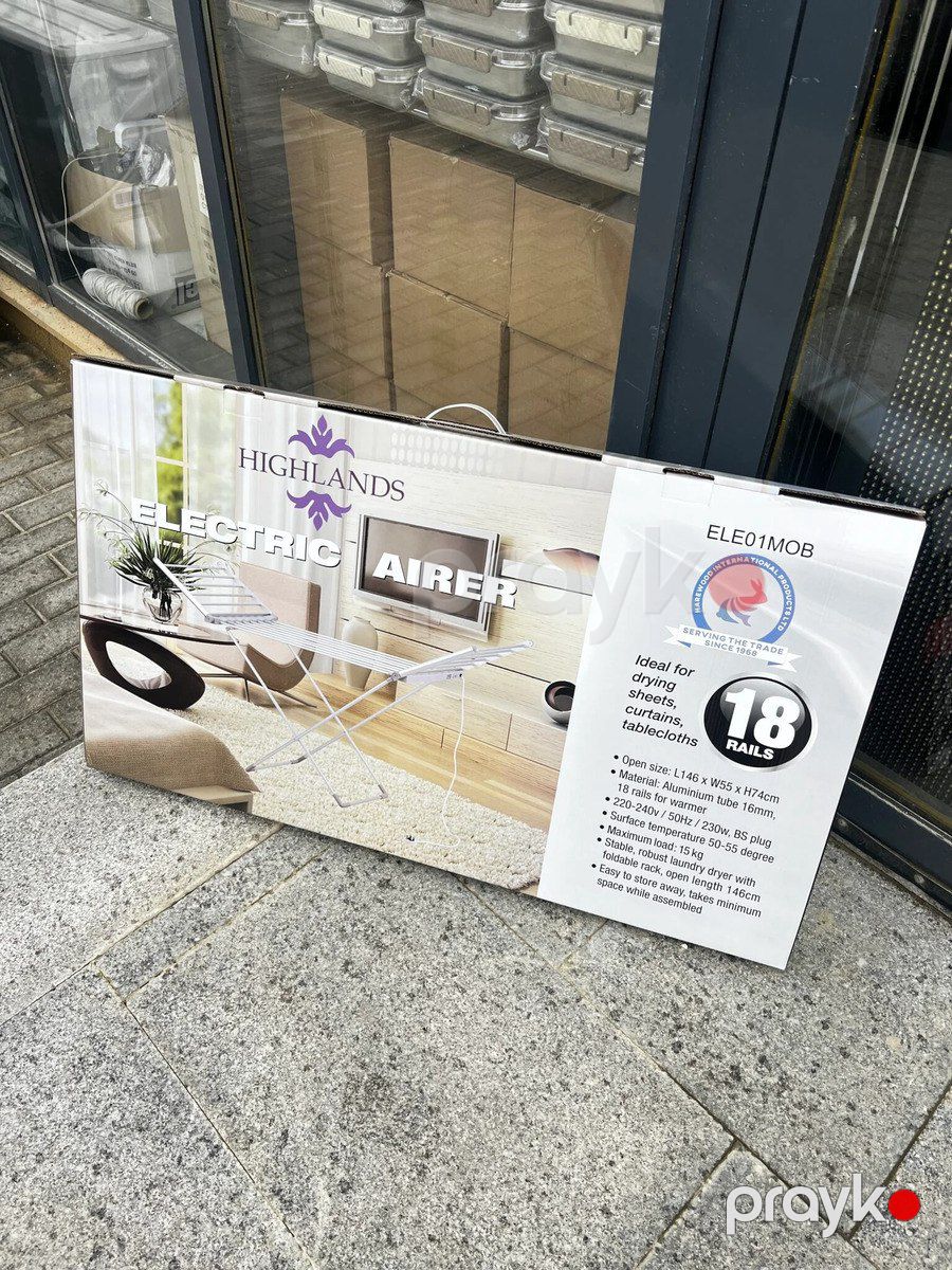 Elektrikli qızdırıcılı paltarqurutma asılqanı — Ev texnikası, Bakı (9)