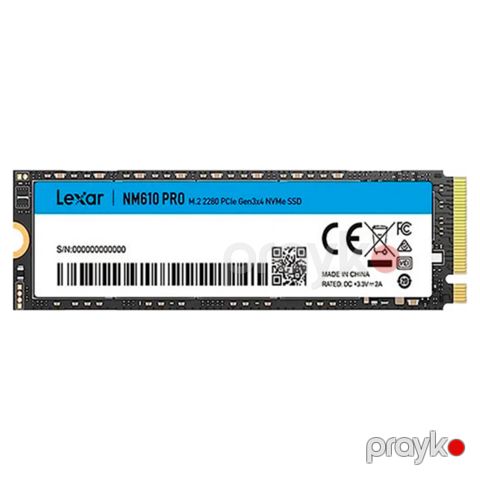 SSD Lexar NM610 Pro 2TB M2 NVMe 2280 (LEX-NM610P-2T-M2N) — Bakı