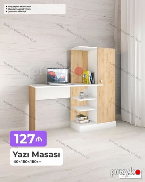 Mebel dəsti – yazı masaları və stullar 1) Stul – 40×45 sm - Yumşaq — Bakı