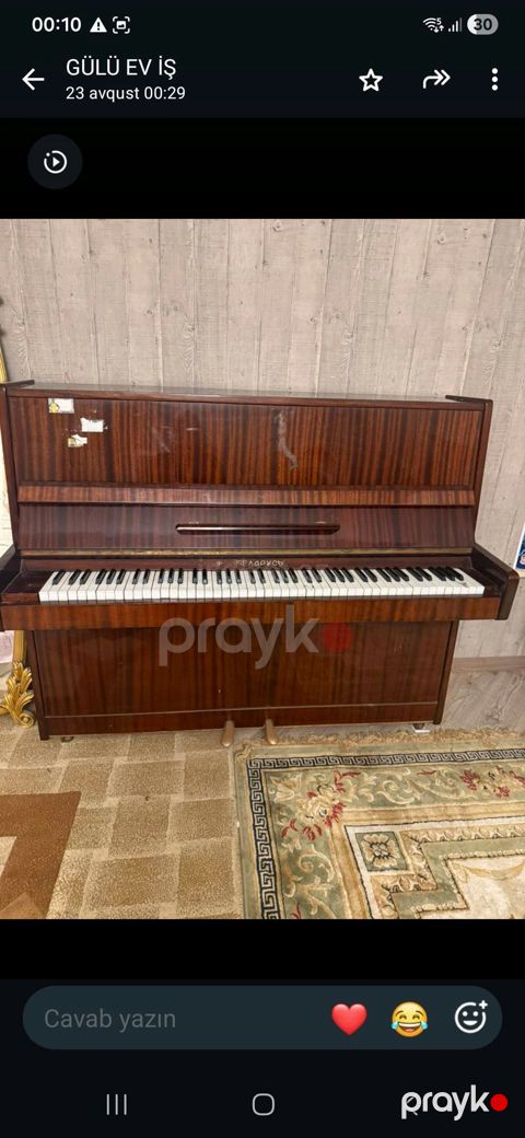 Piano belarus 1983 — Bakı