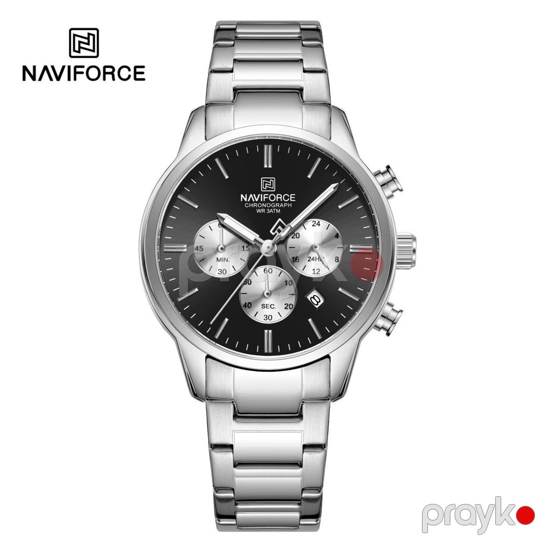 Kişi qol saatı Naviforce 0255 Silver Back — Mallar, Bakı