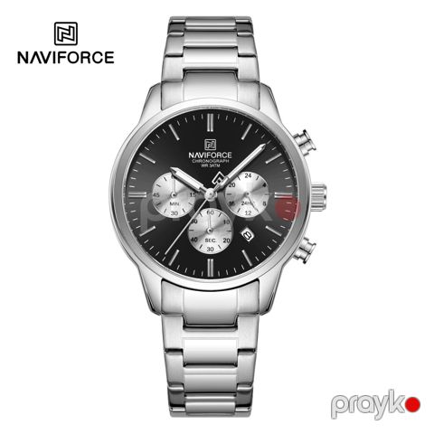 Kişi qol saatı Naviforce 0255 Silver Back — Bakı