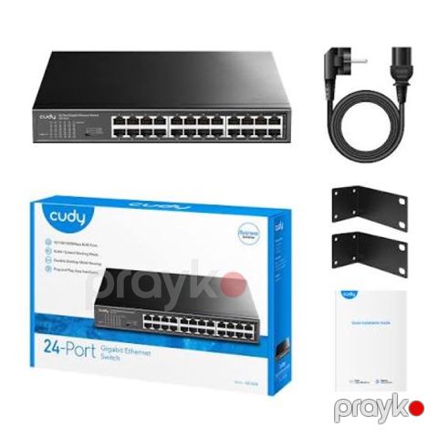 Cudy GS1024 24 Port Gigabit Unmanaged Metal Network Switch — Bakı
