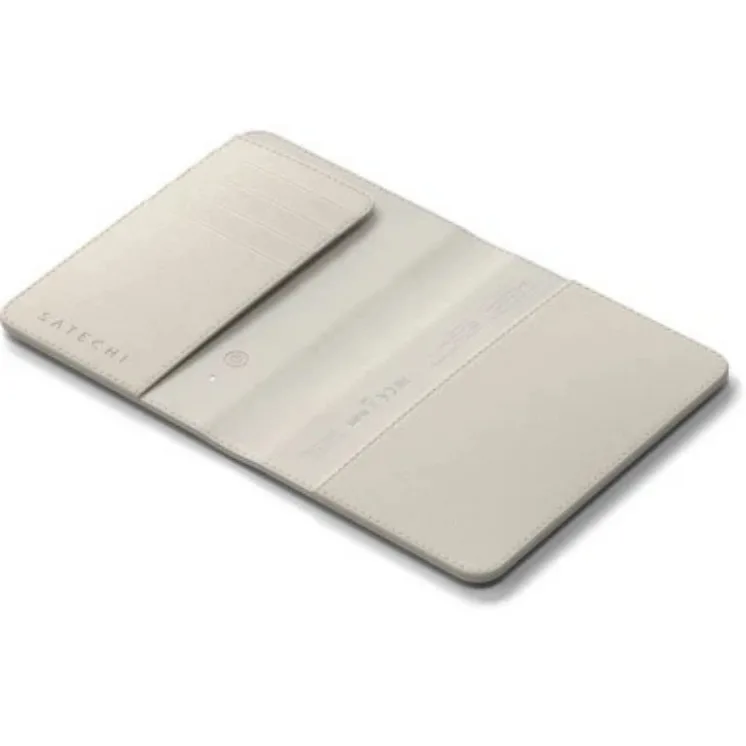 Pasport üçün trekkerli örtük Satechi Vegan-Leather FindAll Passport Cover Sand — Mallar, Bakı (4)