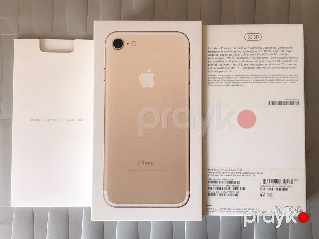 Apple iPhone 7 Gold 32GB — Smartfonlar, Bakı (5)