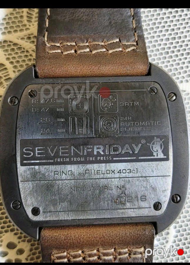 Seven friday saat -orjinal — Qol saatları, Sumqayıt (3)