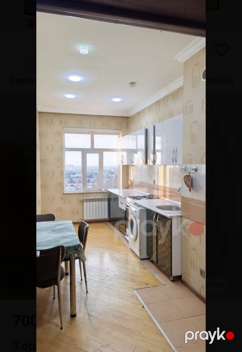 3-otaqlı yeni tikili kirayə verilir, Nizami r., 90 m² — Mənzil, Bakı (3)