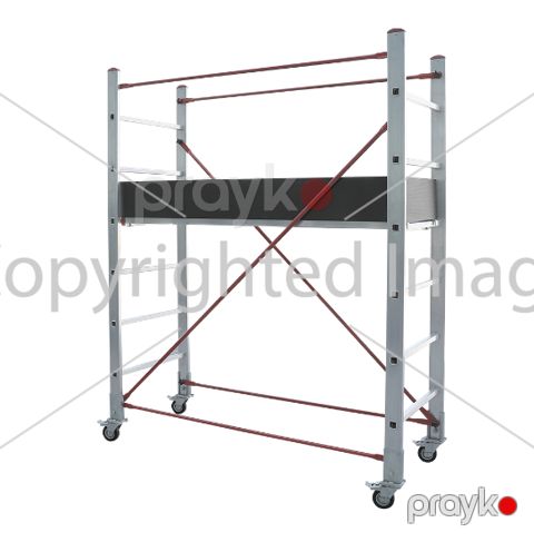 İskələ bir bölməli təkərli 5 m, (modul hündürlüyü 2 m) Beykon CP 20 — Bakı