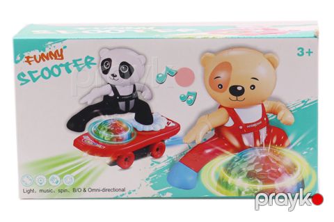 Oyuncaq maşın-skuter LMS10, işıqlı, musiqili, 3+yaş — Bakı