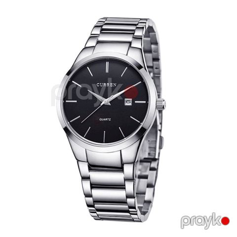 Qol saatı kişilər üçün Curren C8106 Silver/Black — Bakı