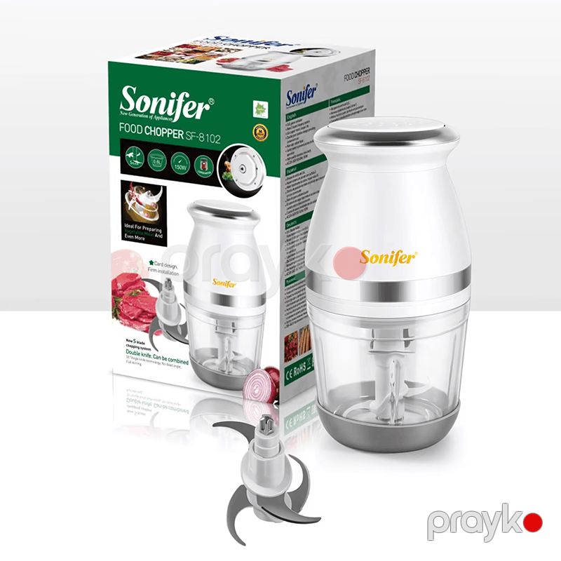 Doğrayıcı Sonifer SF-8102 — Blenderlər, xırdalayanlar və mikserlər, Bakı (2)