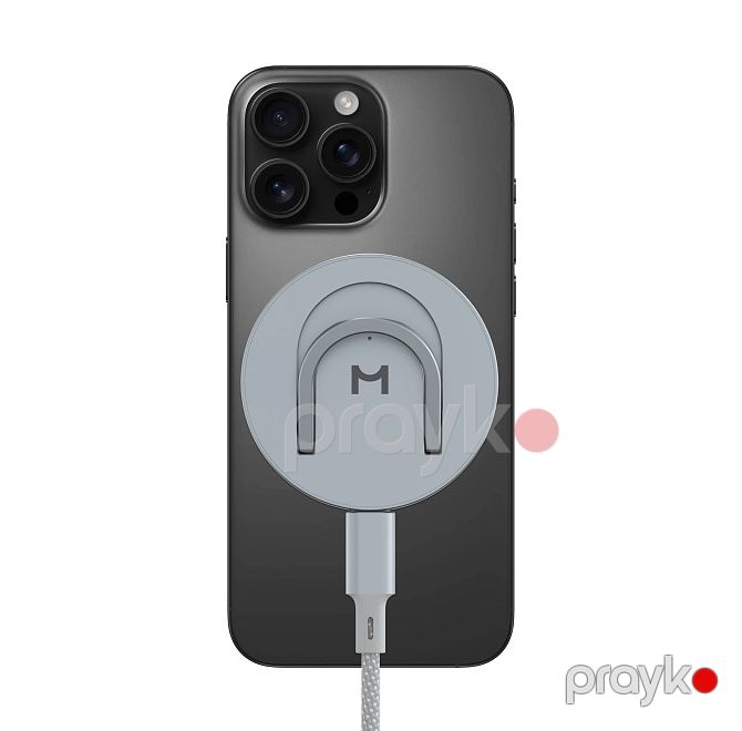 Magssory Coin 15W MagSafe simsiz şarj (WCH015) — Smartfon aksesuarları, Bakı (2)
