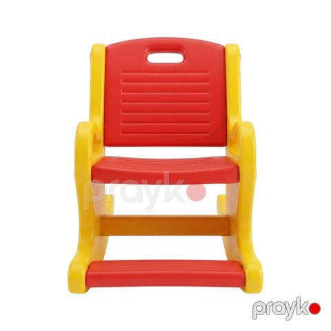 Uşaq stulu No brand, Oturacaq/Kreslo, ABS plastik, 1–5 yaş, Sarı/Qırmızı — Bakı