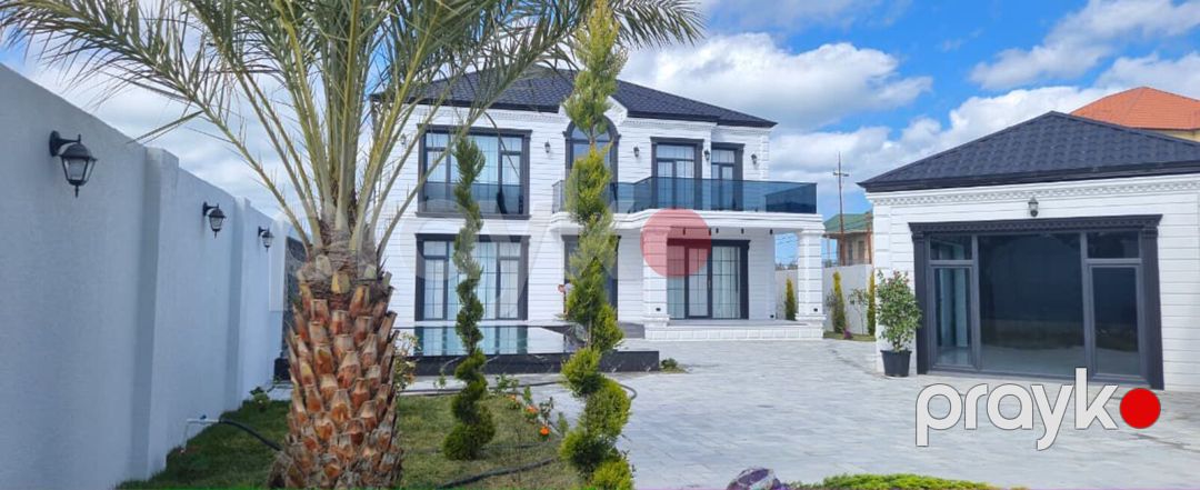 Satılır 7 otaqlı həyət evi/bağ evi 500 m² — Ev, villa, Bakı (4)