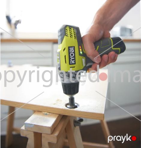 Drel-vintburan akkumulyatorlu Ryobi R12DD-LL13S 5133001802 — Təmir və inşaat, Bakı (6)