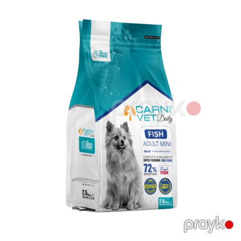 Quru yem Carni Vet Daily Fish, yetkin itlər üçün 2.5 kq — Bakı