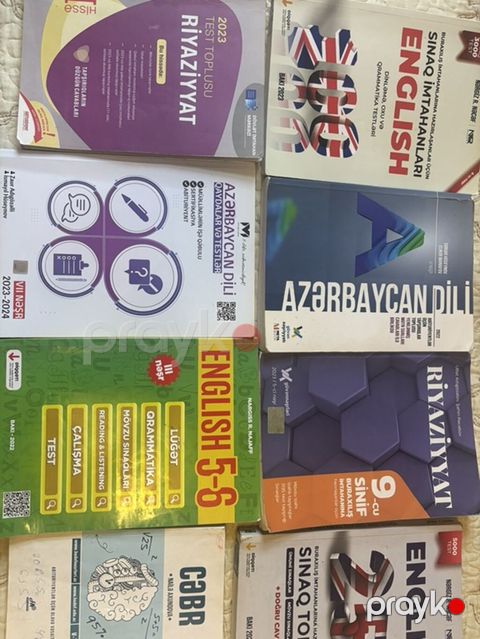 Hamısı birlikdə 25 azn Məktəb və imtahan hazırlığı üçün müxtəlif fənn — Masazır