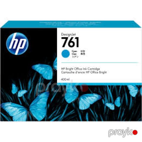 HP 761 400-ml Cyan (Mavi) DesignJet Mürəkkəb Kartrici (CM994A) — Bakı