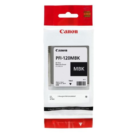 Canon PFI-120 MBK Matte Black Original Mürəkkəb Kartrici — Bakı