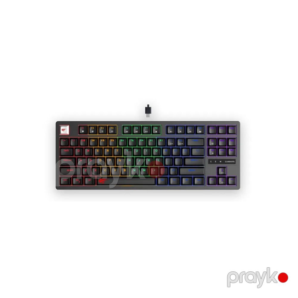 Havit kombo – Havit KB892L Gaming Mechanical Keyboard + Havit Gamenote MS900 Gaming Mouse (HAV-KM-157) — Periferik cihazlar, Bakı (3)