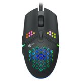 Lenovo Lecoo MS105 Ergonomik Dizayn, 3200 DPI, Qara (MS105 Black) — Pctech — Клавиатуры и мыши