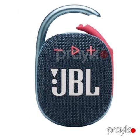 JBL Clip 4 Portable Bluetooth Speaker – Blue Pink — Bakı