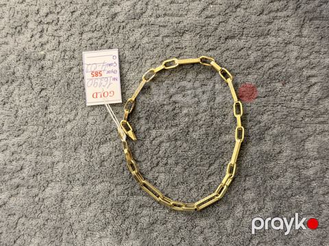 Zinət qolbağı qadınlar üçün, qızıl 585 əyar, 4.02 q, Türk qızılı - GOLDEN_SHOP0040 — Bakı