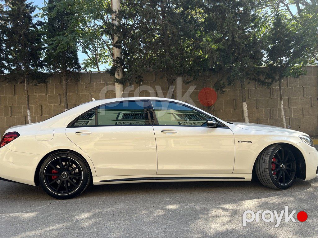 Mercedes S 63 AMG 4MATIC, 5.5 L, 2014 il, 88 000 km — Avtomobillər, Bakı (6)