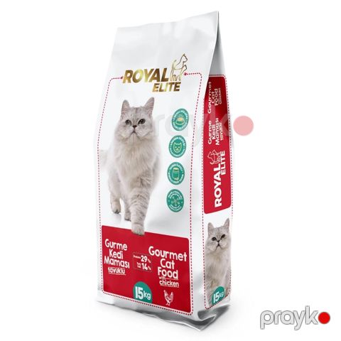 Quru yem Royal Elite Gourmet yetkin pişiklər üçün, toyuq ilə 15 kq — Bakı