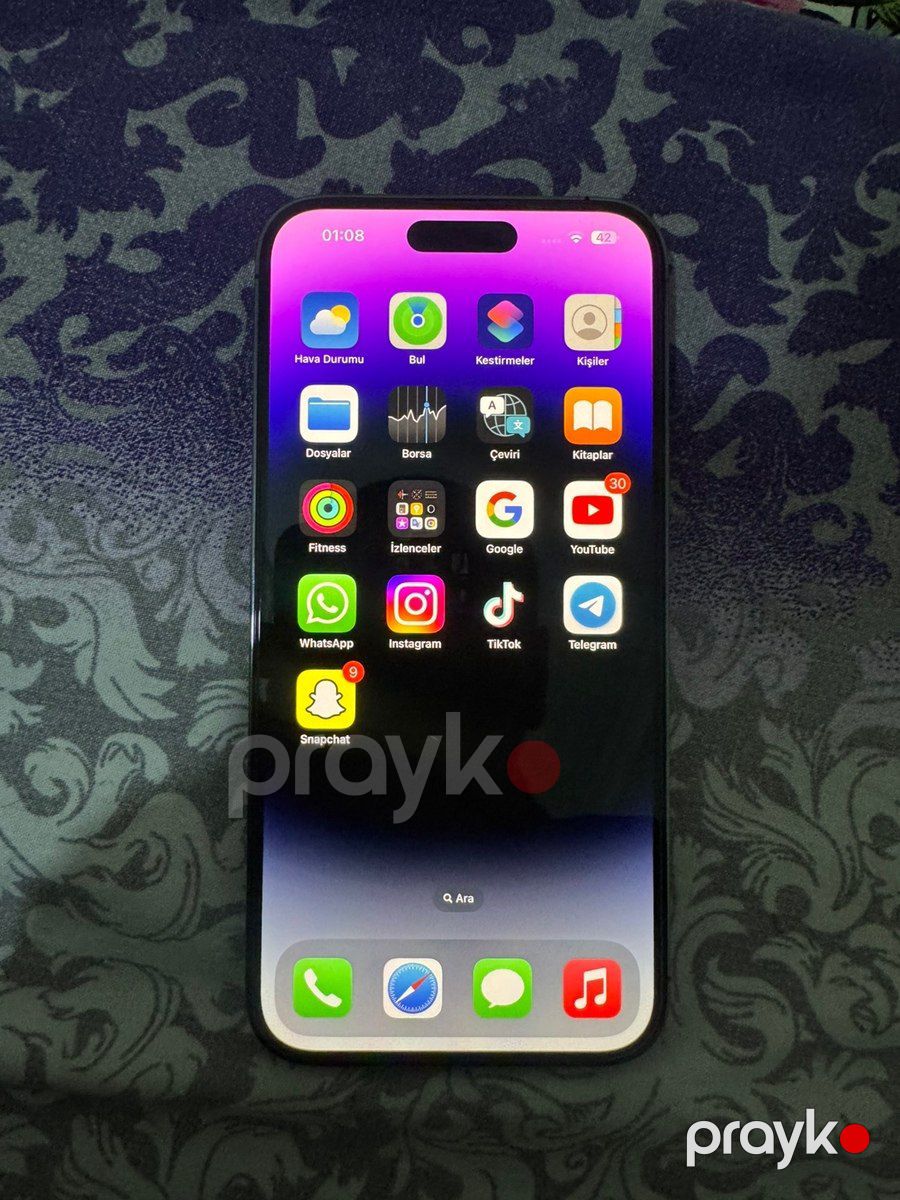 Apple iPhone 14 Pro Max Deep Purple 256GB/6GB — Smartfonlar, Mingəçevir (2)