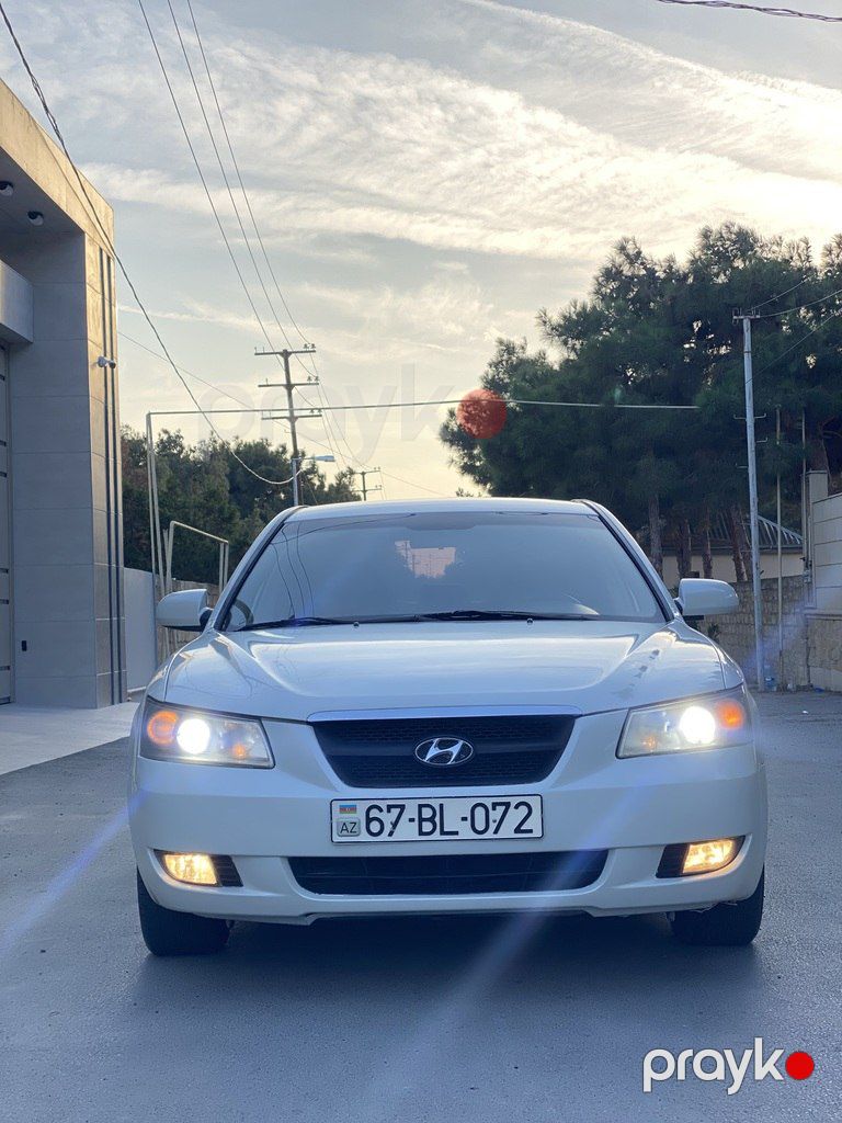 Hyundai Sonata, 2.0 L, 2007 il, 350 000 km — Avtomobillər, Bakı (8)